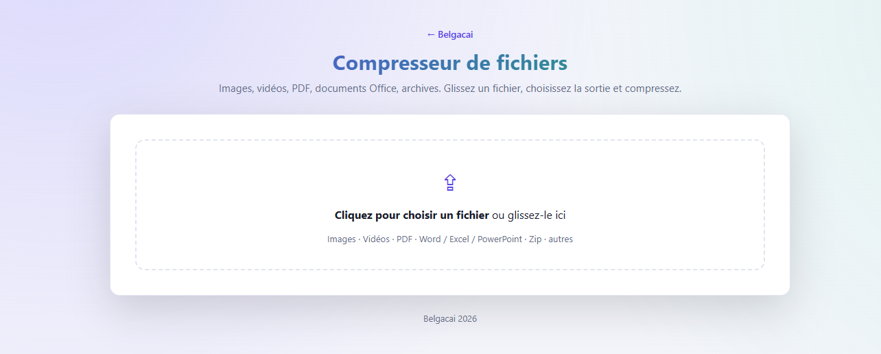 Compresseur de fichiers